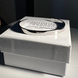 Maison Martin Margiela Silver Cuff Bracelet